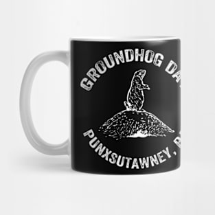 Groundhog Punxsutawney Funny Groundhog Day Shadow Mug